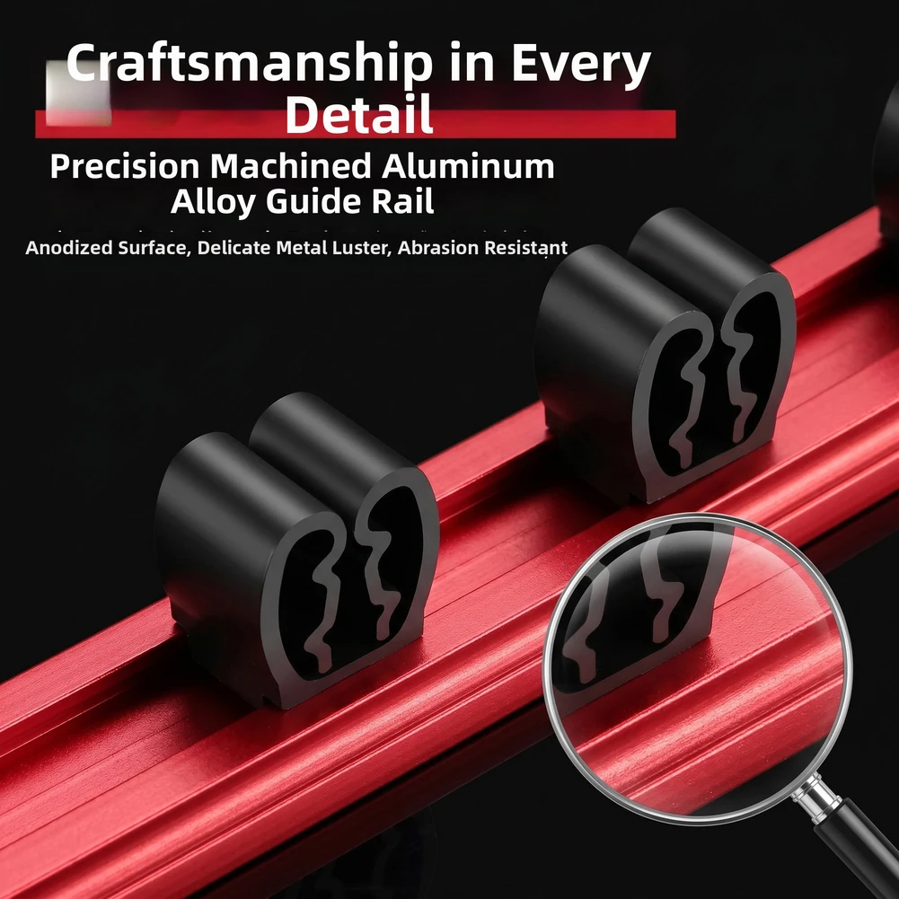 Aluminum Alloy Screwdriver Holder with Adjustable Clip Spacing for Secure Tool Storage in Garage or Repair Station