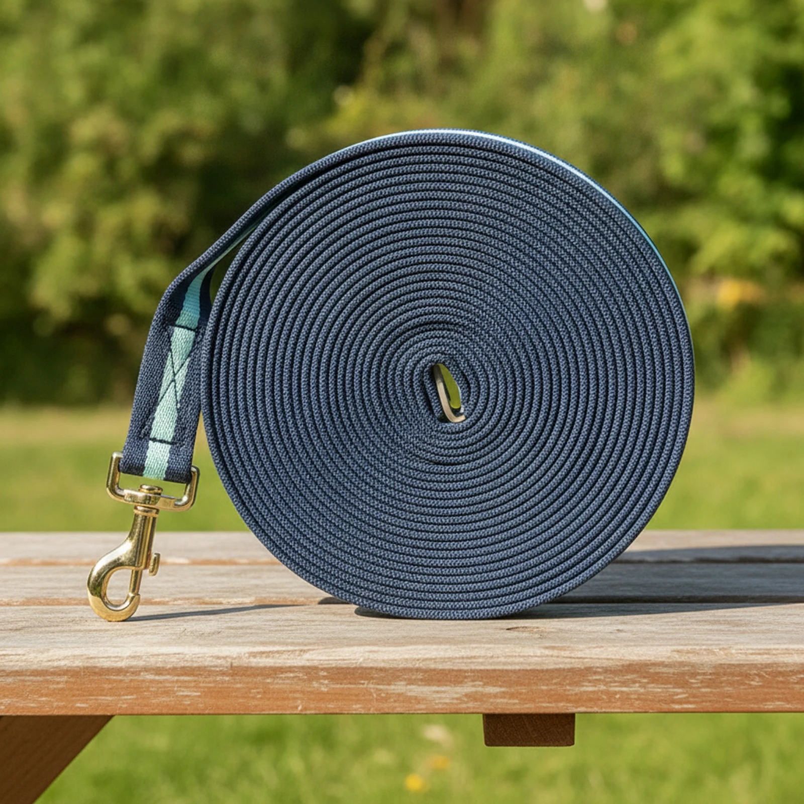 Horse Lead Rope with Snap Hook Reinforced Horse Lead Rope Lunge Line Rust-Resistant Long-Lasting for Equestrians, Stables
