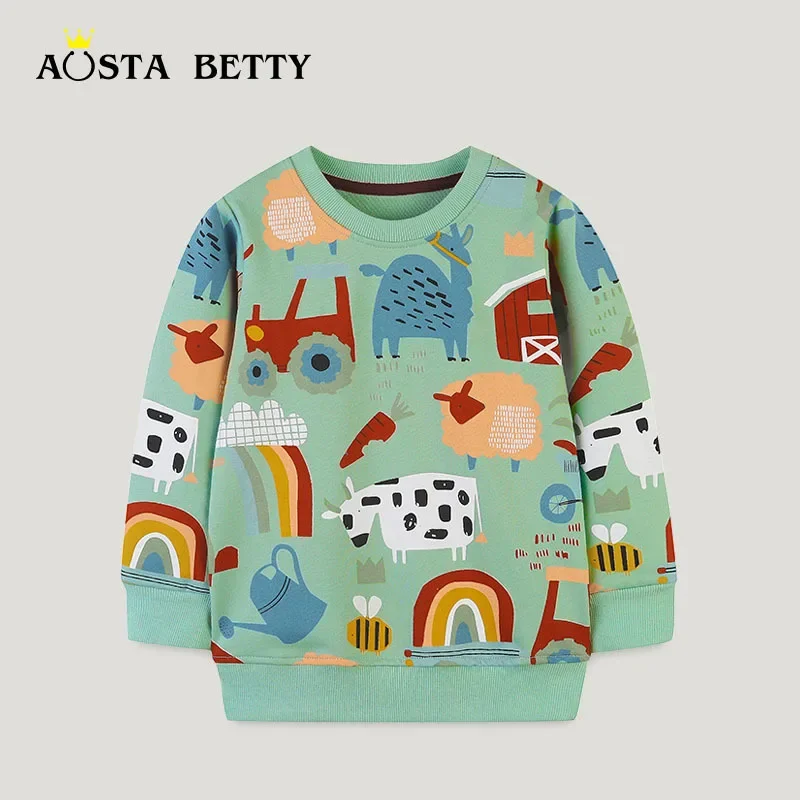 

Autumn New Children's Hoodie Spring and Long-sleeved Boy's Coat