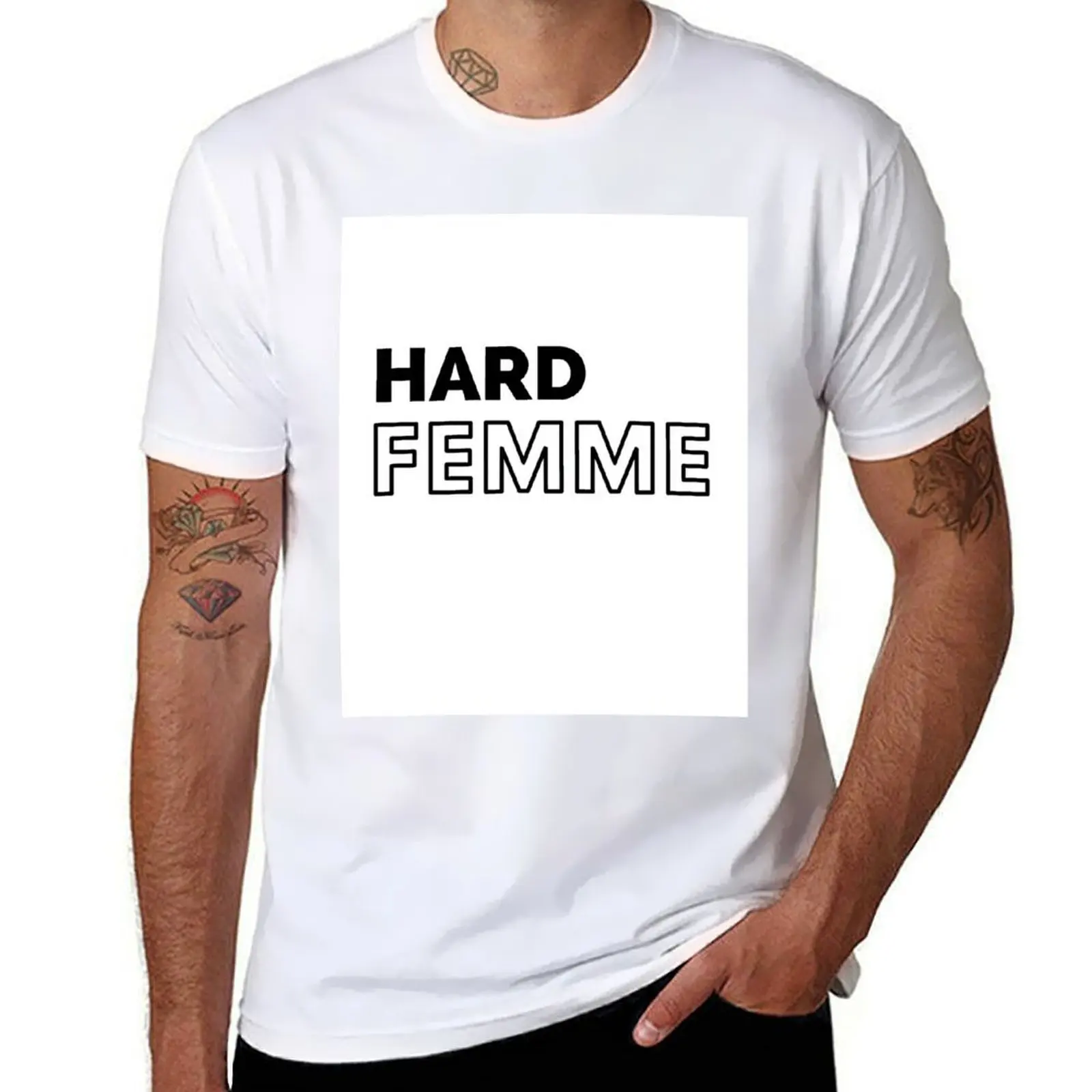

Hard Femme T-Shirt t shirt for man 100 percent cotton t shirt man designer t shirts designer T-Shirt