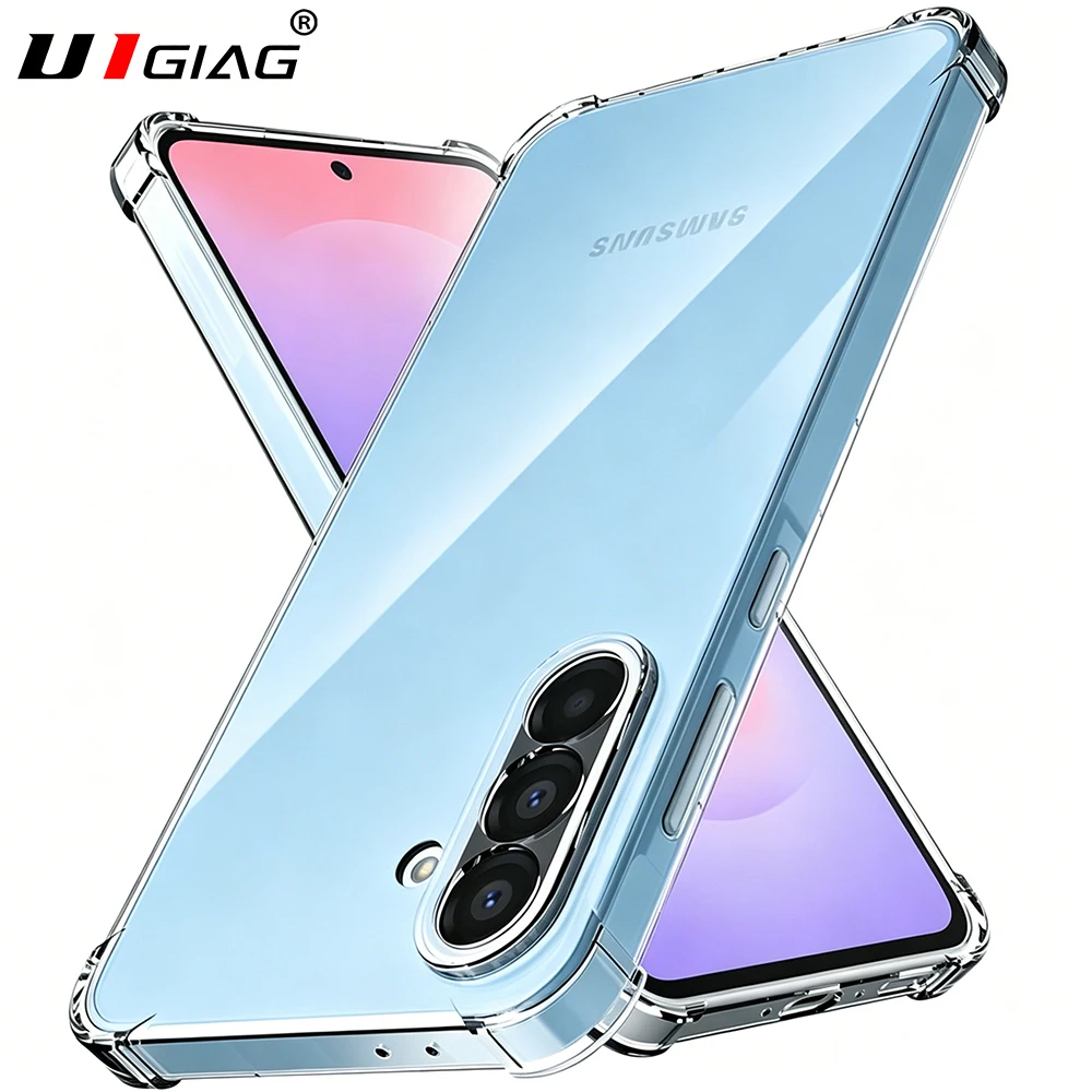 Airbag Shockproof Soft Case For Samsung Galaxy A57 A37 A27 A17 A56 A36 A26 A16 A55 A35 A15 A54 A14 A53 A73 A33 A52 A32 Silicone
