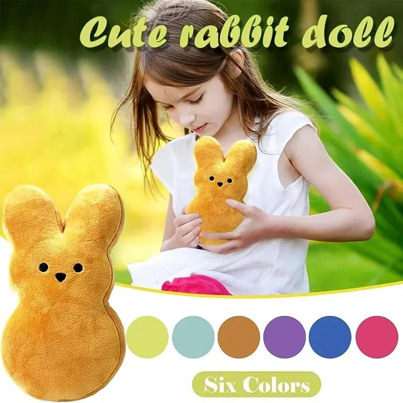 

15 см пасхальный кролик, плюшевые игрушки, подарок, чучело, милый кролик, кукла для детской комнаты, настольный диван, декор, пасхальный кролик, мягкая подушка, подарки