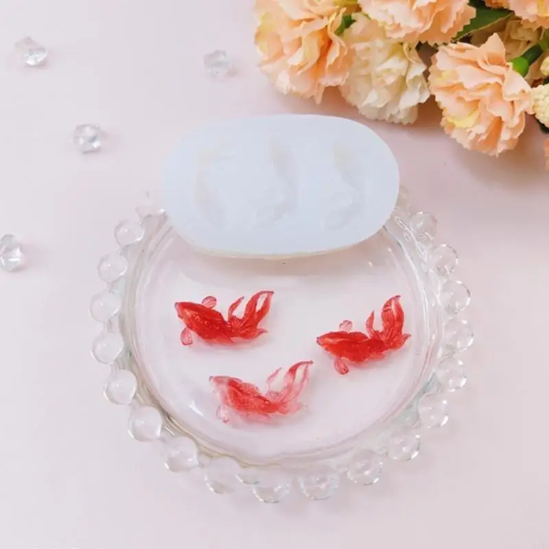 Premium Silicone Carp Mold For Baking Crafts Chocolate Making Heat Resistant Nonstick Design Perfect For DIY Projects