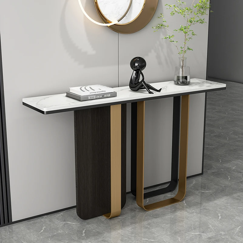 

Classic Nordic Console Table Premium Luxury Modern Design Console Table Organizer Storage Wohnzimmer Tisch Home Furniture