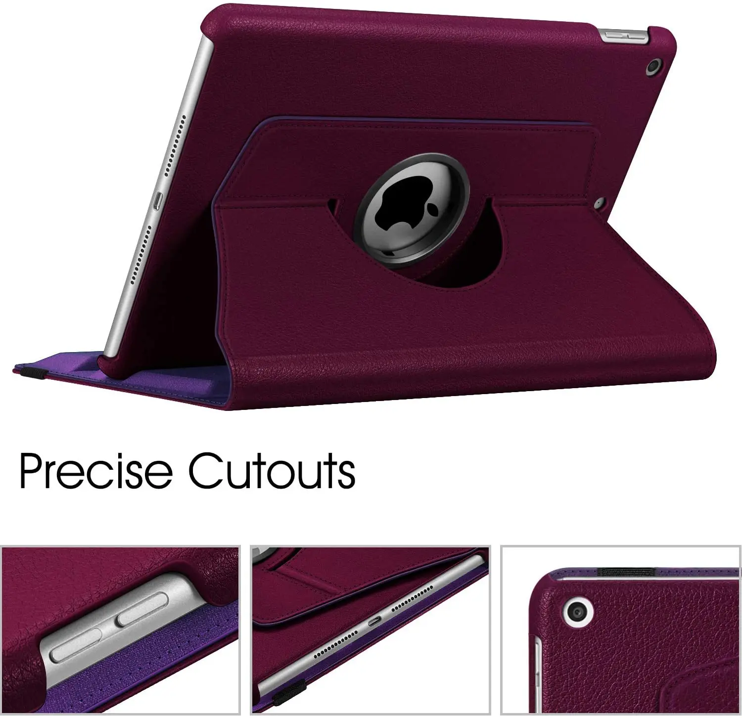 For iPad 8 10.2inch 2020 Case 360 Rotating PU Leather Smart Cover for iPad 10.2 2019 7th Generation Case A2197 A2198 A2200 Capa