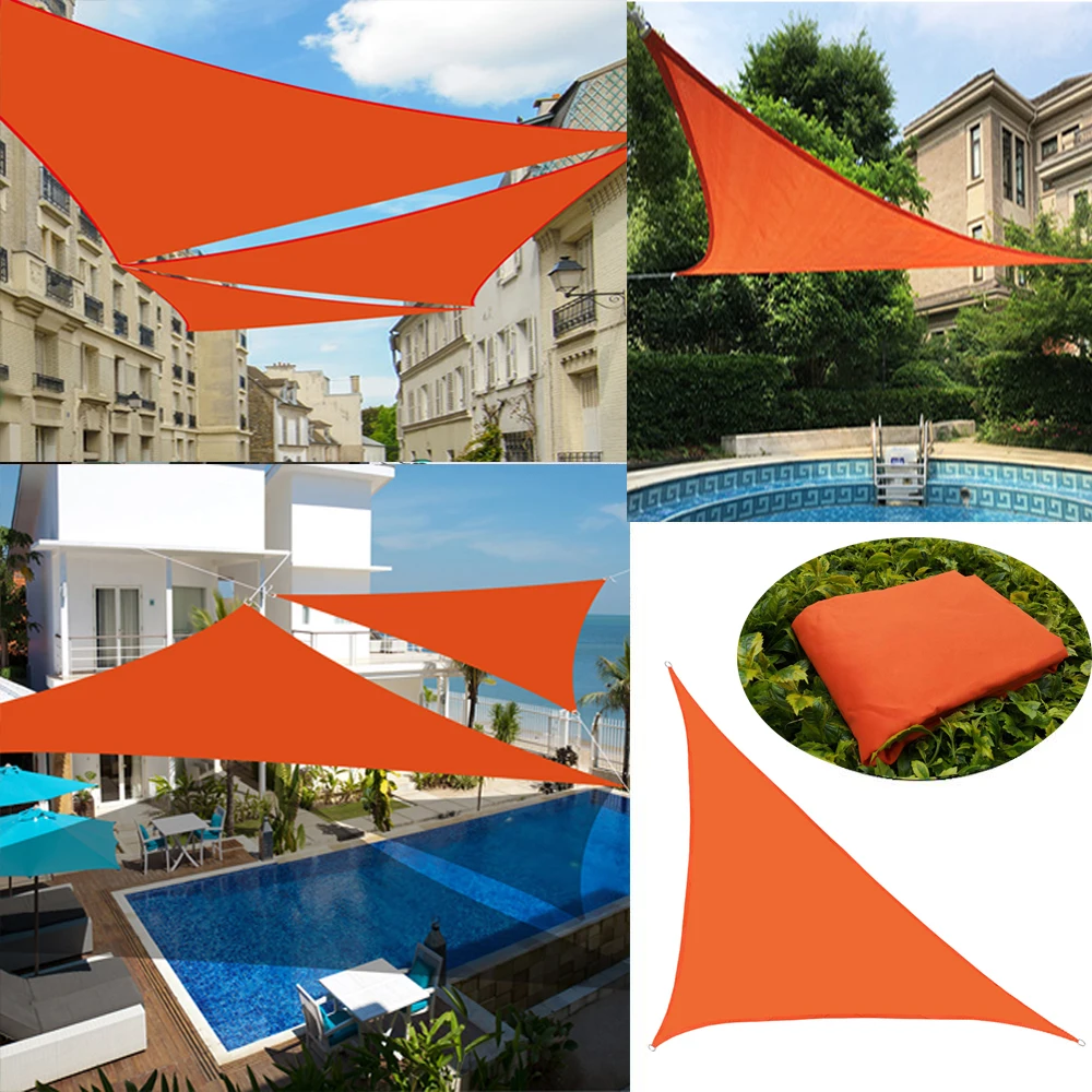 

3x4x5M Outdoor Triangle Shade Sail Waterproof Anti-UV Suitable For Garden Plant Shade Terrace Patio Courtyard Pool Carport