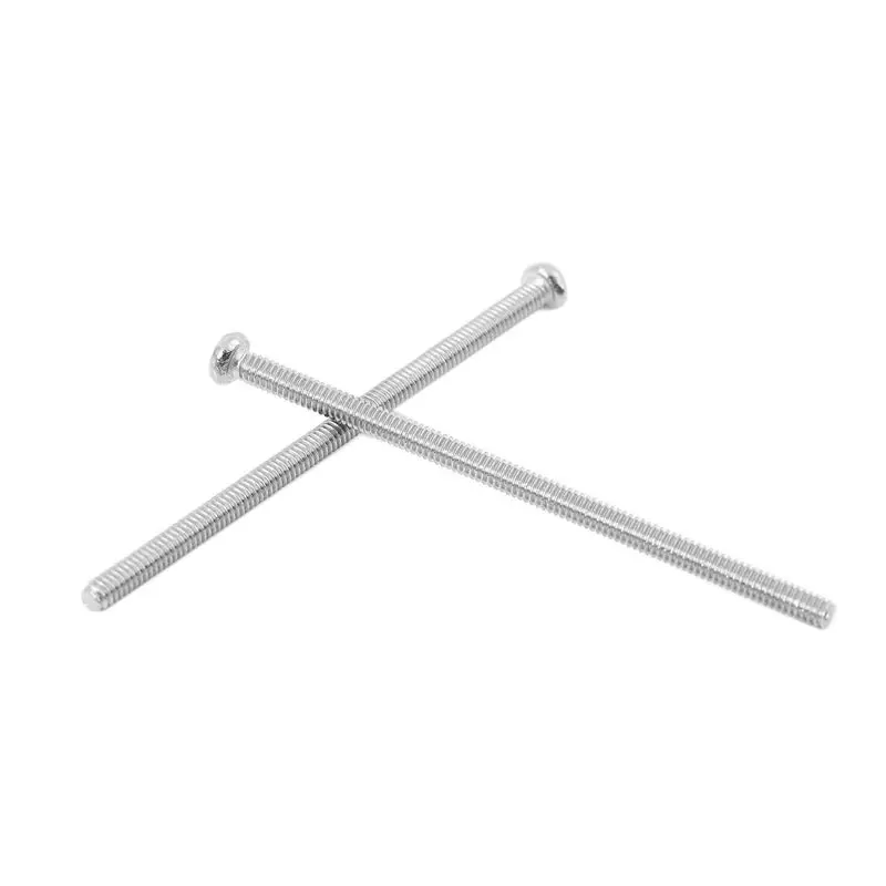 SDFC-240 X فضي اللون M2 X 40 مم 304 مسامير مستديرة من الفولاذ المقاوم للصدأ #5