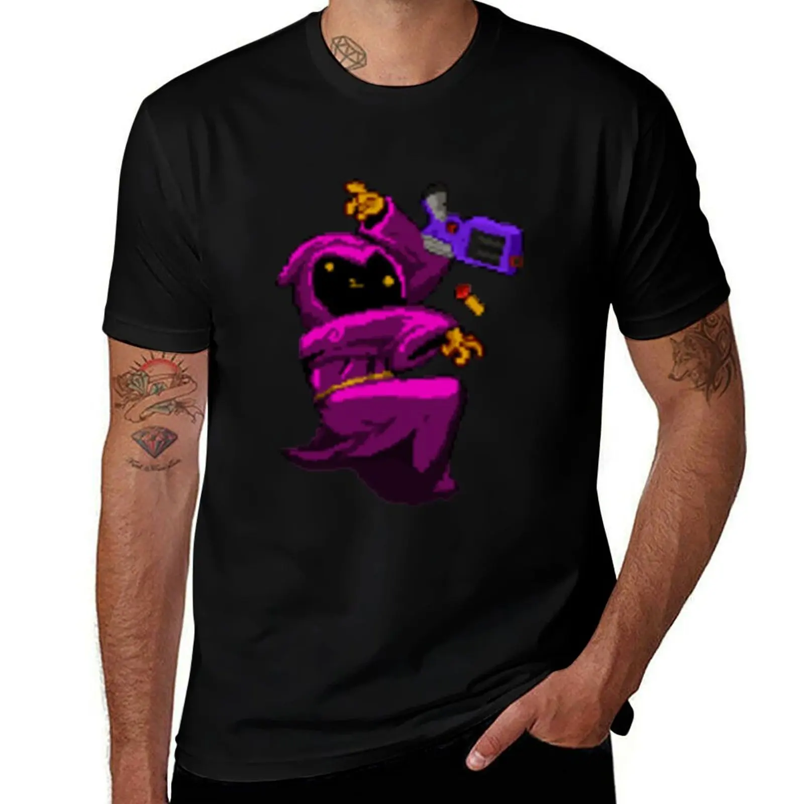 Funny Gift For Enter The Gungeon Cultist Christmas T-Shirt Novelty Print Casual Tee Shirt T-Shirt