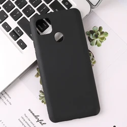 Black Soft Silicone Funda ZTE Blade V Smart Case 6.49 Inch Soft TPU Good Quality Coque For ZTE Blade 20 Smart Cover