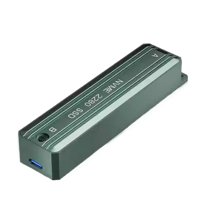 

NVME protocol 2230/42/60/80 M2 SSD box to typec external read M.2 SSD