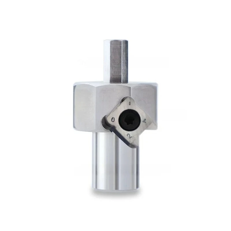 For  Hole Table Burr Trimmer Stainless Steel Fine Polishing 19/20mm Discarded Blade Chamfered Inner Hole Trimming Tool