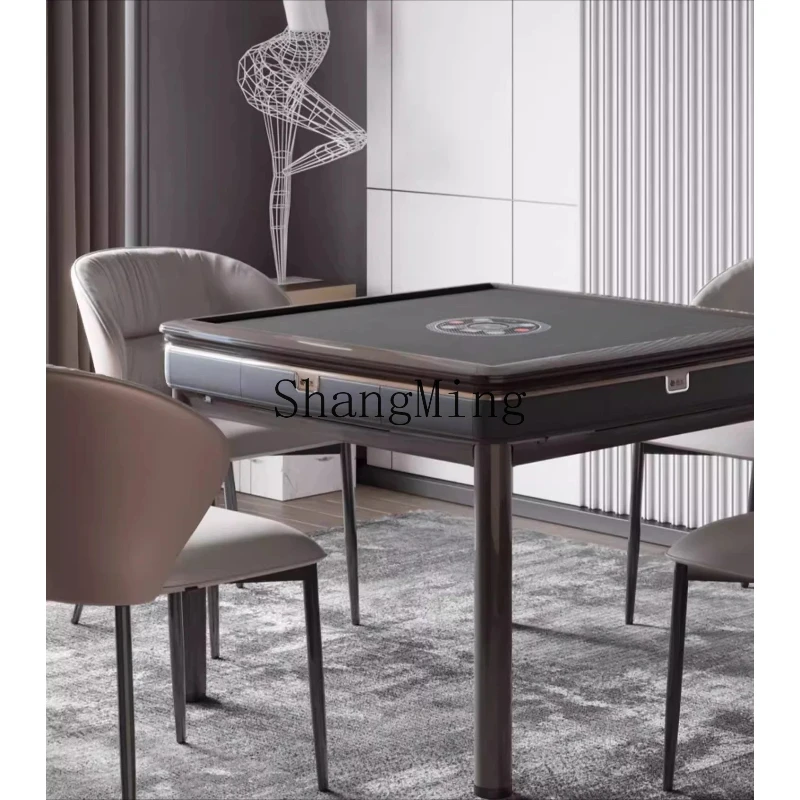 

SMFully Automatic Home Mahjong Machine Dining Table Dual-use Low Sound Foldable Electric Mahjong Table
