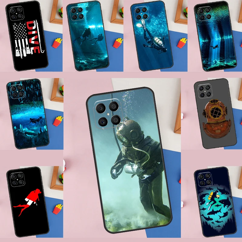 Scuba Diving Diver …