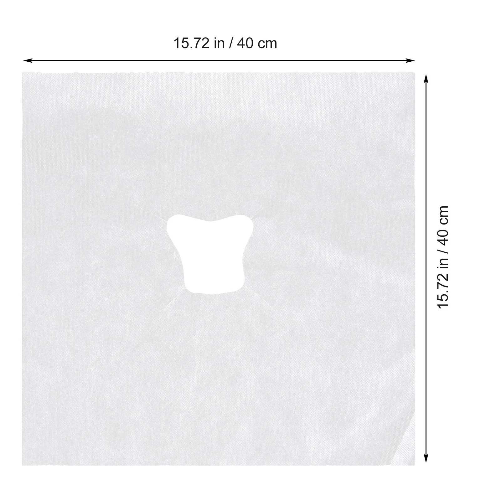 

100 шт. одноразовые чехлы для массажа лица, дышащий нетканый материал для спа-салона, клиники, массажные подушечки для стола, чехлы для подставки для отдыха