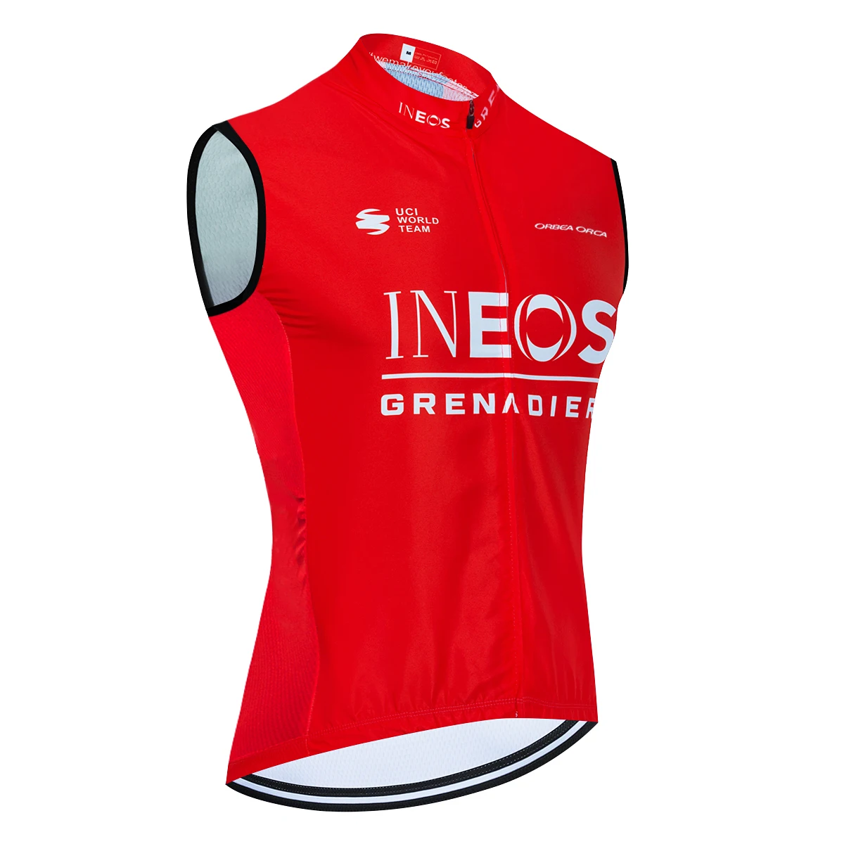 2023 INEOS Cycling Set Windbreaker Portugal Team Cycling Jersey Men Bike Vest Maillot Ropa Ciclismo Unsleeves Bicycl Tshirt