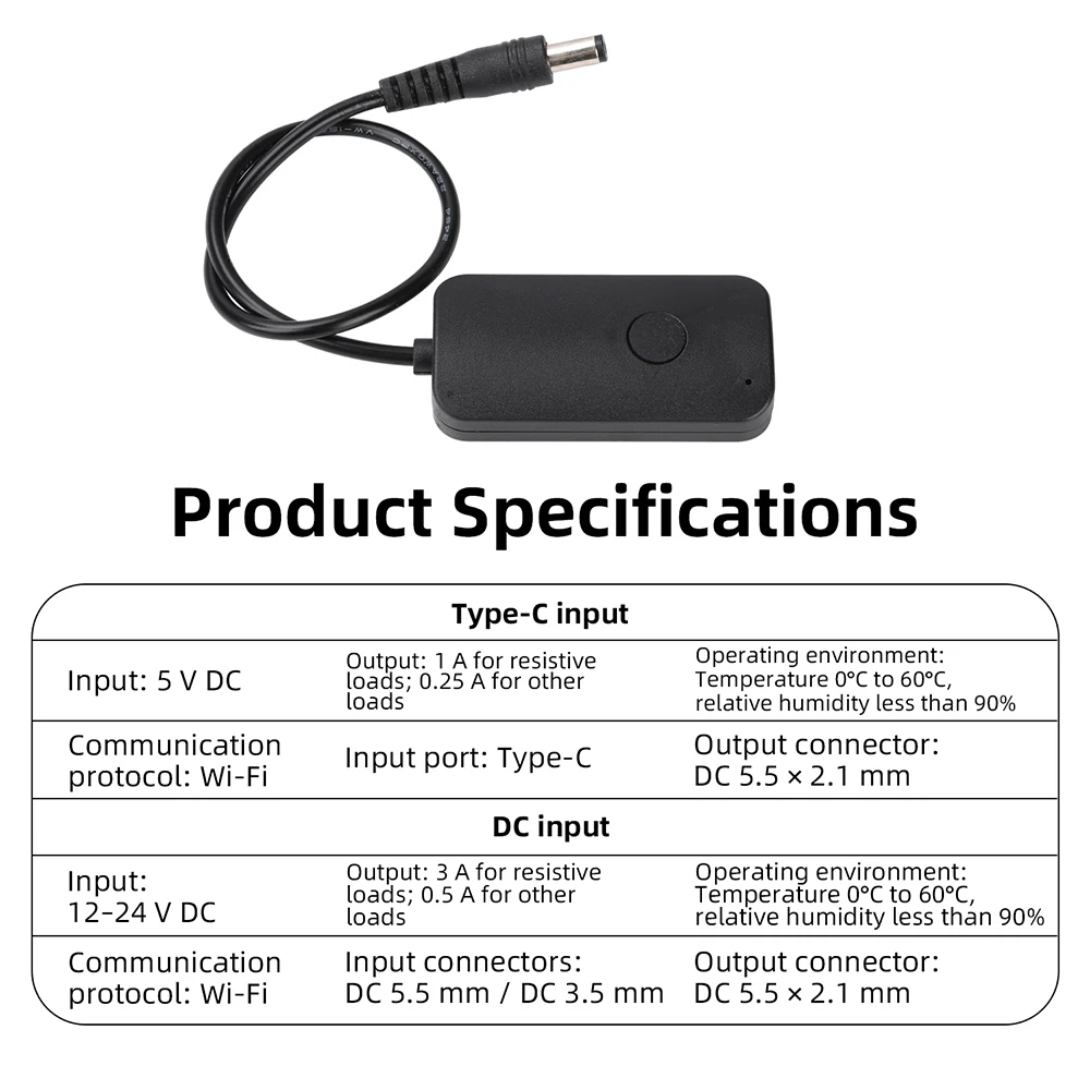 Intelligenter WLAN-Zeitschalter-Controller mit App-Fernbedienung & Sprachsteuerung für Aquarienpflanzenbeleuchtung, kompatibel mit DC5.5x2.1mm. – Detail 12
