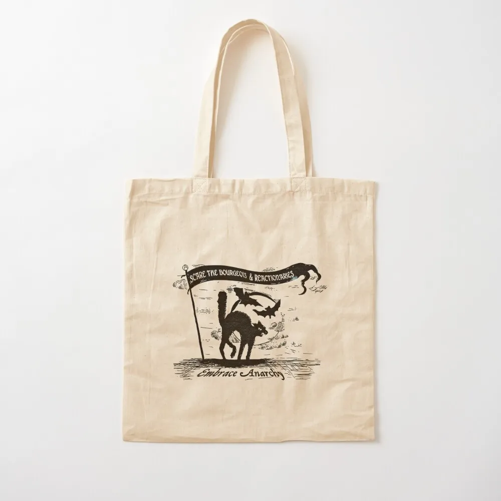 

Scare the Bourgeois ! Tote Bag large tote custom Canvas