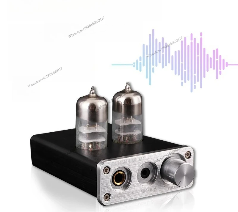 الإلكترونية أنبوب مضخم ضوت سماعات الأذن USB كارت الصوت 2704/7022 USB رقاقة لاختيار 6J9-J فراغ أنبوب HiFi مضخم ضوت سماعات الأذن