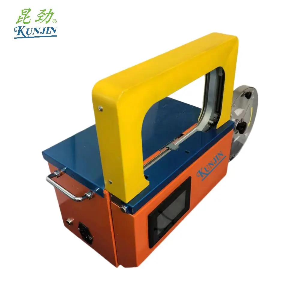 ماكينة تجميع متعددة الاستخدام KUNJIN HF2020S حزام ربط 12 مم مع صندوق شرائط خارجي #6