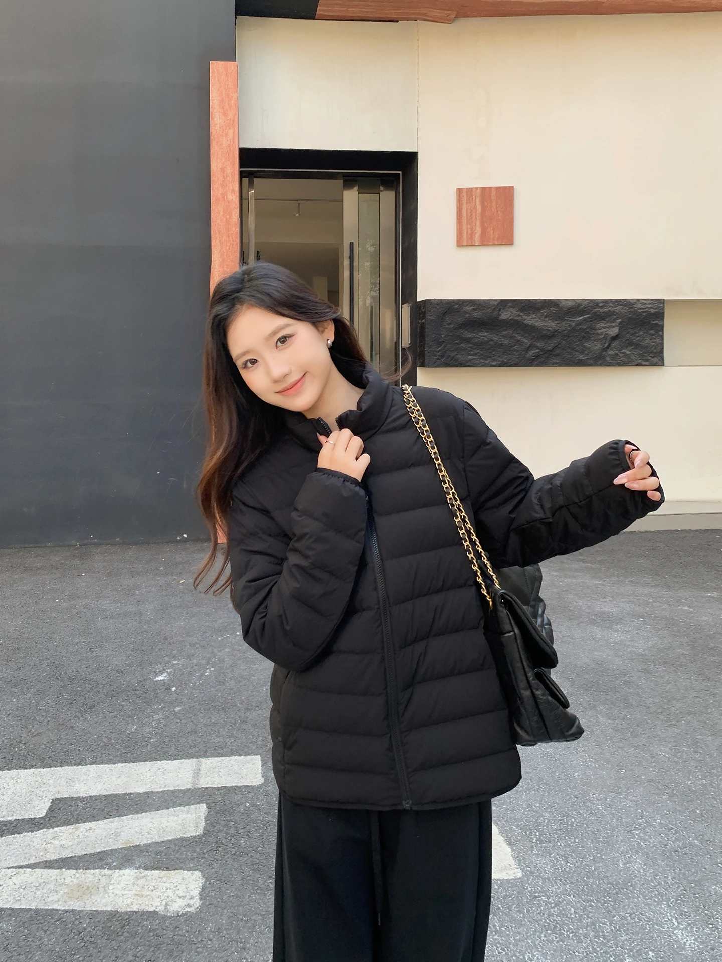 

Сверхлегкий термоджак на гусином пуху, универсальный теплый чехол, прочные товары для пригородных поездок, воротник-стойка, застежка-молния