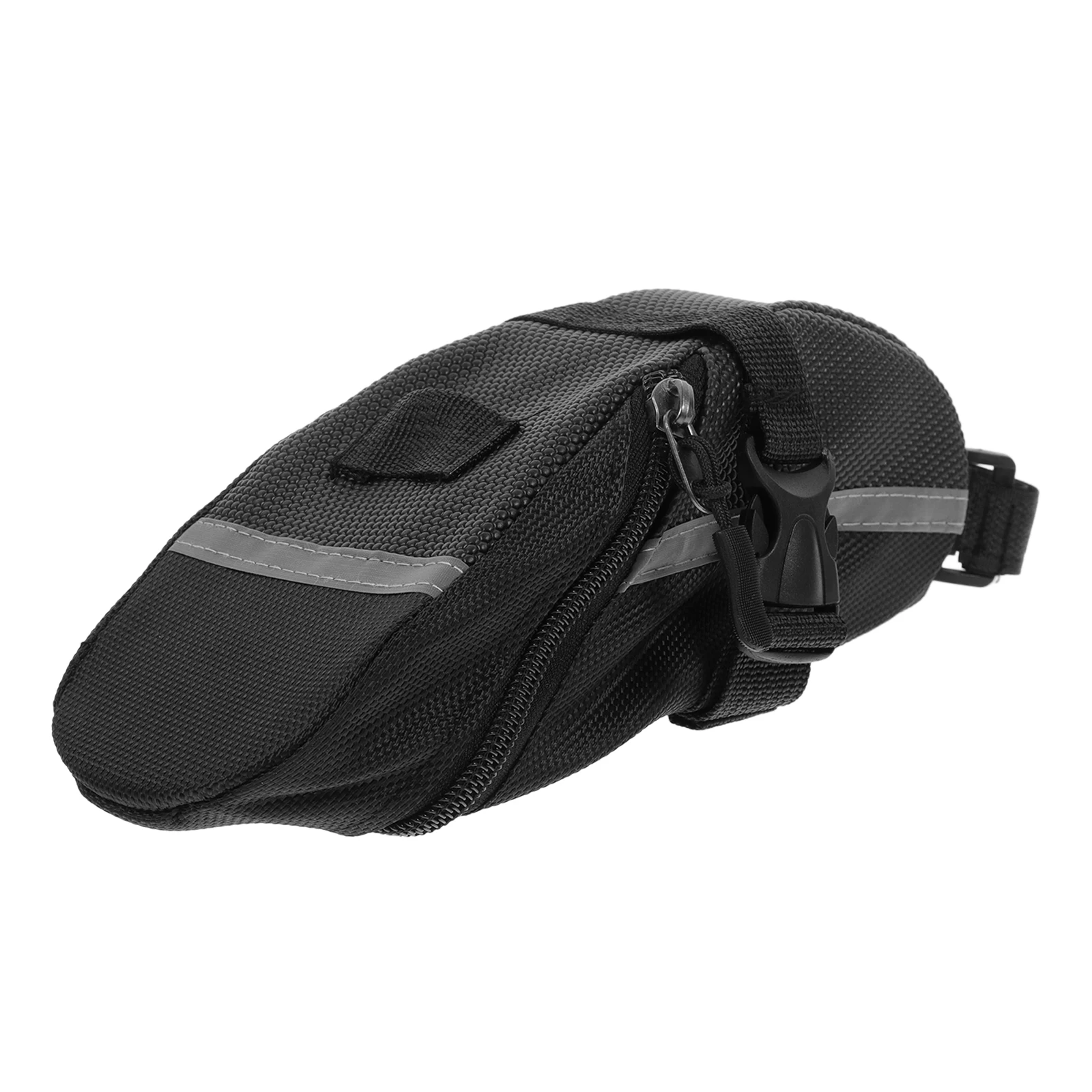 

Bicycle Tail Bag Reflective Saddle Canvas Waterproof Durable Night Riding Cool Stripes Bike Accessories Suitable Saddles Quick