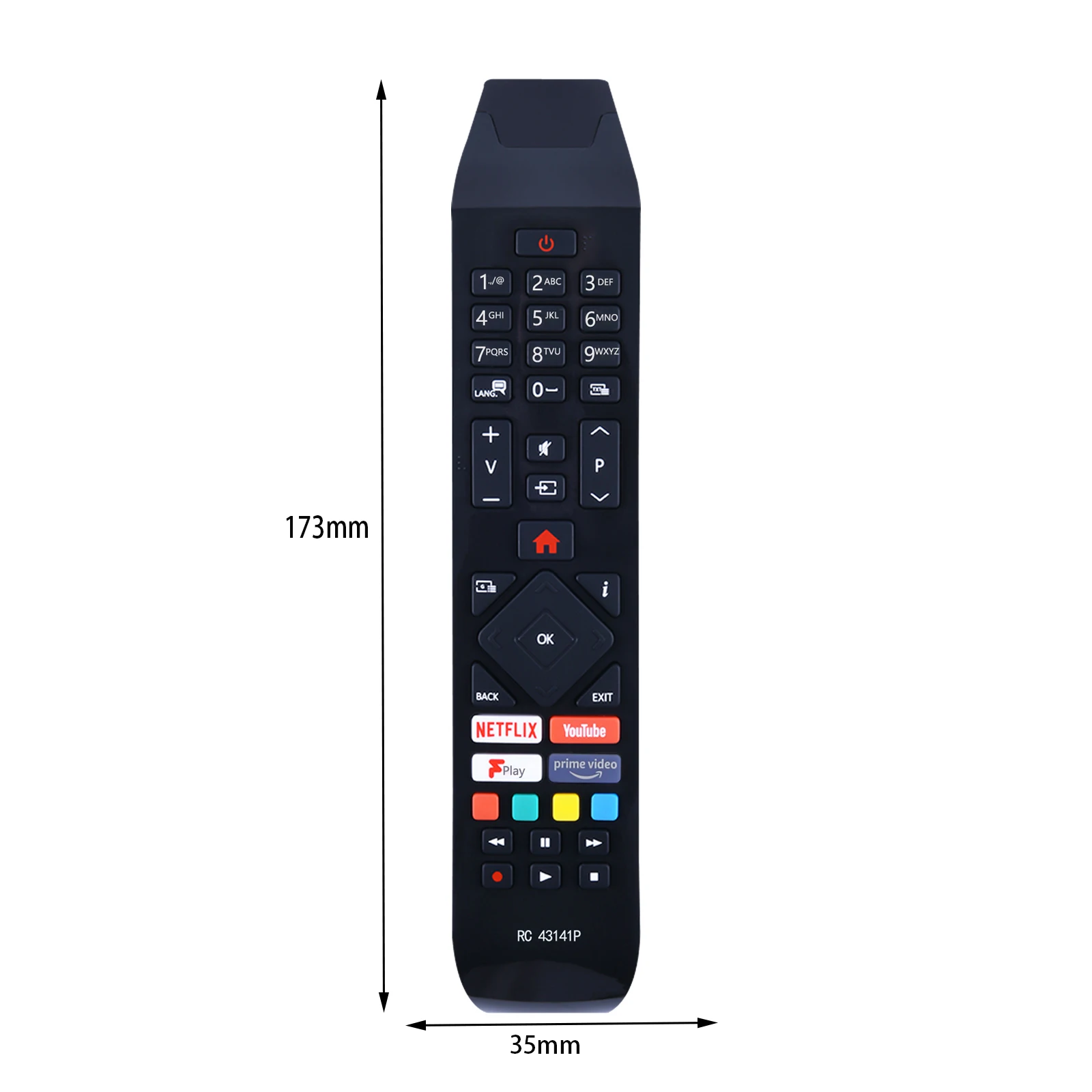 Untuk suku cadang remote control Hitachi Smart HDTV RC43141P