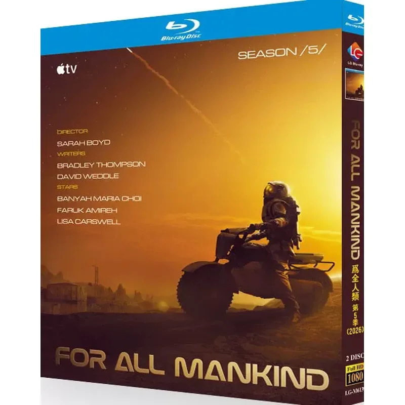 Brand New Sealed Blu-ray Disc For All Humanity Season 1-5