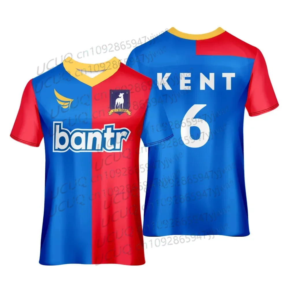 Sommer-Fußballtrikot für Herren und Damen, amerikanische TV-Serie, Roy Kent Nr. 6, Jamie Tartt, schnell trocknendes Sport-T-Shirt in Übergröße