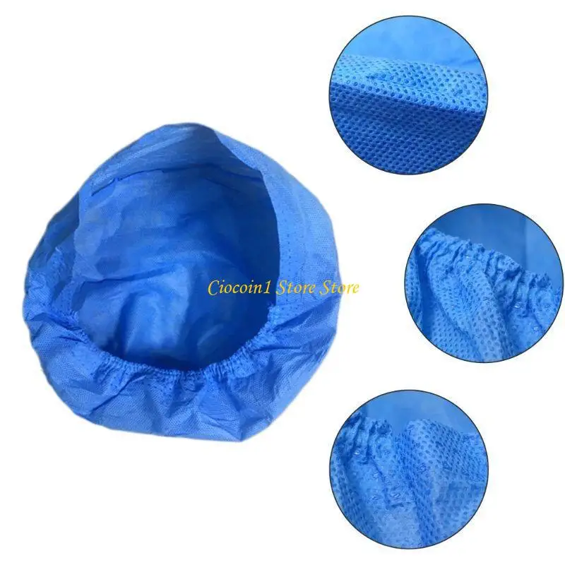 

A3PC Disposable Bouffant Cap Hair Cover Hairnet Service 10Pcs Elastic Dust Hat