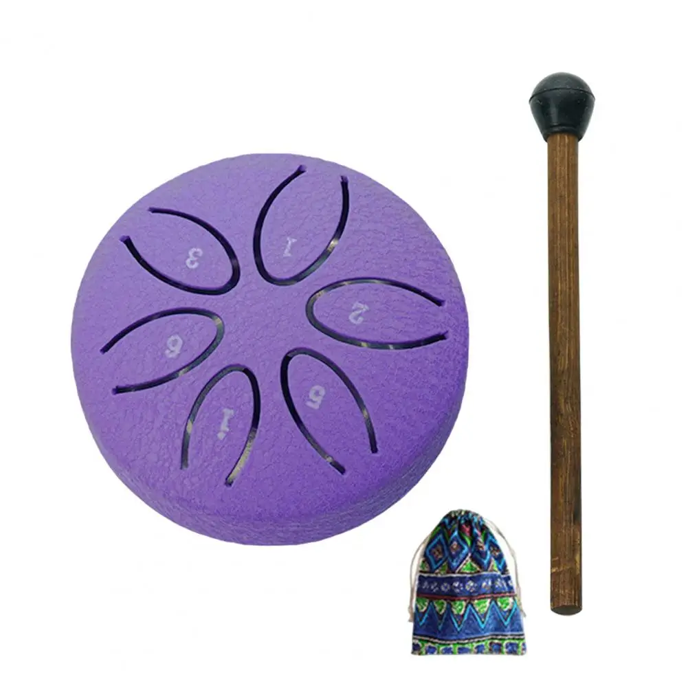 Imaginative Stories Instrument Ethereal Steel Tongue Drum for Zen Yoga Sound Bath Mini Chakra Drum for Nature Music Gifts