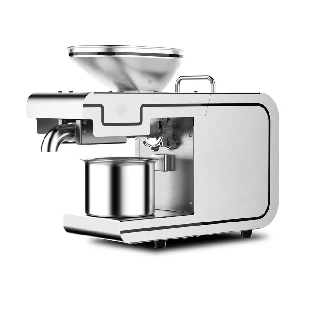 

craftsmanship Fan Cooling and Continuous Pressing 880W Plant Oil Seeds Extraction Machine