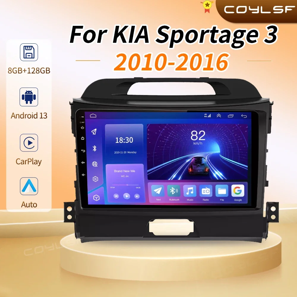 

For KIA Sportage 2010 2011 2012 2013 2014 2015 2016 2Din Car Android Radio Multimedia Player 2 Din Autoradio Video GPS Navi WiFi