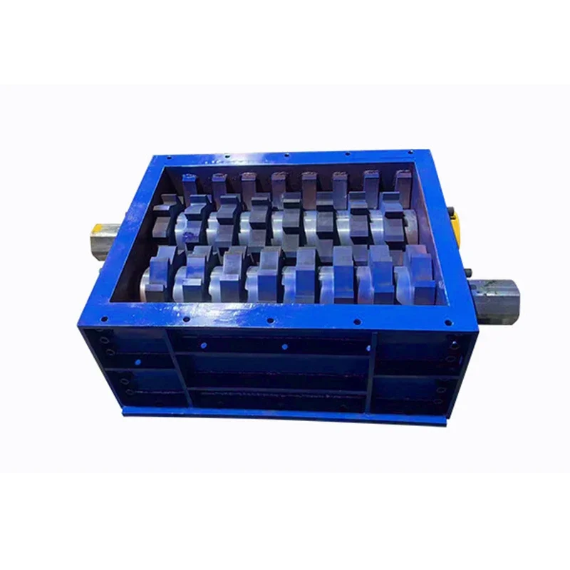 High Quality Plastic Rubber Waste And Iron Cable Steel Shredder Machine Plastic Shredder Box/Chassis