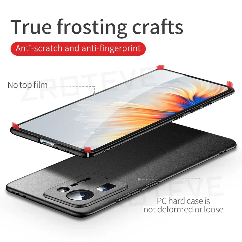 Mix 4 Case ZROTEVE Ultra Thin Slim Matte Hard PC Cover For Xiaomi Mi Mix 4 3 2S 2 S Xiomi Mix4 Mix3 Mix2 Mix2S Phone Cases