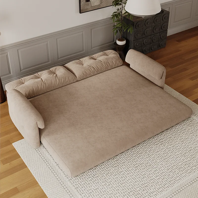 

Cloud sofa bed folding dual-purpose 2024 new small apartment living room dual-purpose expansion bed Internet celebrity