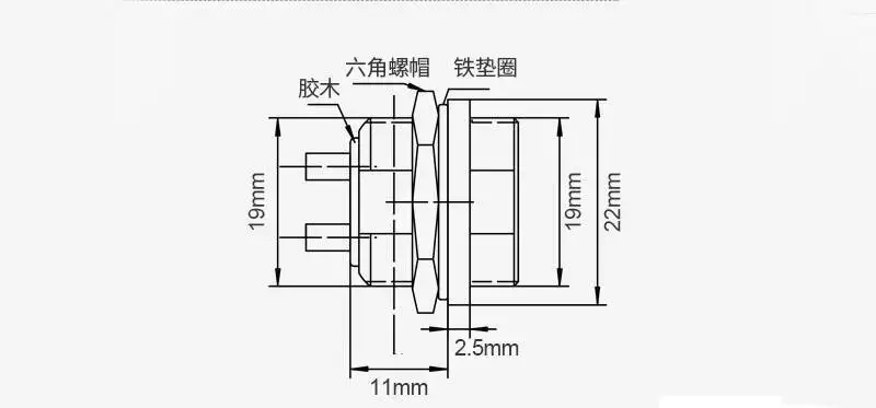 1 Stück GX20-2 P 3 4 5 6 9 10 12 Pin Luftfahrt-Steckverbinder Buchse Adapter Stecker Buchse – Detail 1