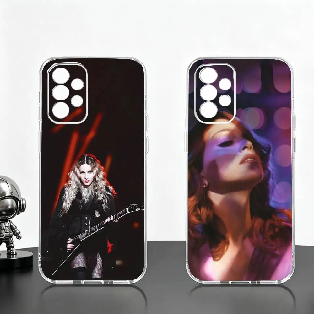 M-Madonna Confessions  Phone Case Transparent Silicone Soft For Samsung S25,S24,S21,S22,S23,S30,Ultra,S20,Plus,Fe