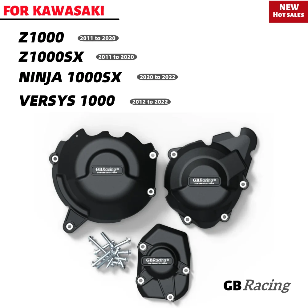 

GBRacing Motorcycle Clutch Engine Protective Cover Kawasaki Ninja 1000SX 2020-2022 Versys 1000 2012-2022 Body & Frame Protection