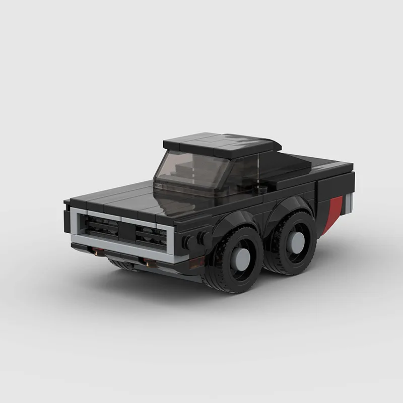 

Technical Assemble Fast and Furious Dodge strange sports car Building Blocks Charger Racing Car Model Bricks Set Toys