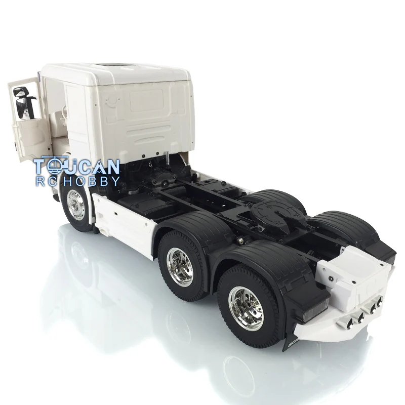 TOUCANHOBBY Lowtop 1/14 RC Auto Traktor 3 Achsen Fernbedienung Lkw Seite Rock Motor Outdoor Spielzeug Geschenk Für R730 Modell THZH0637