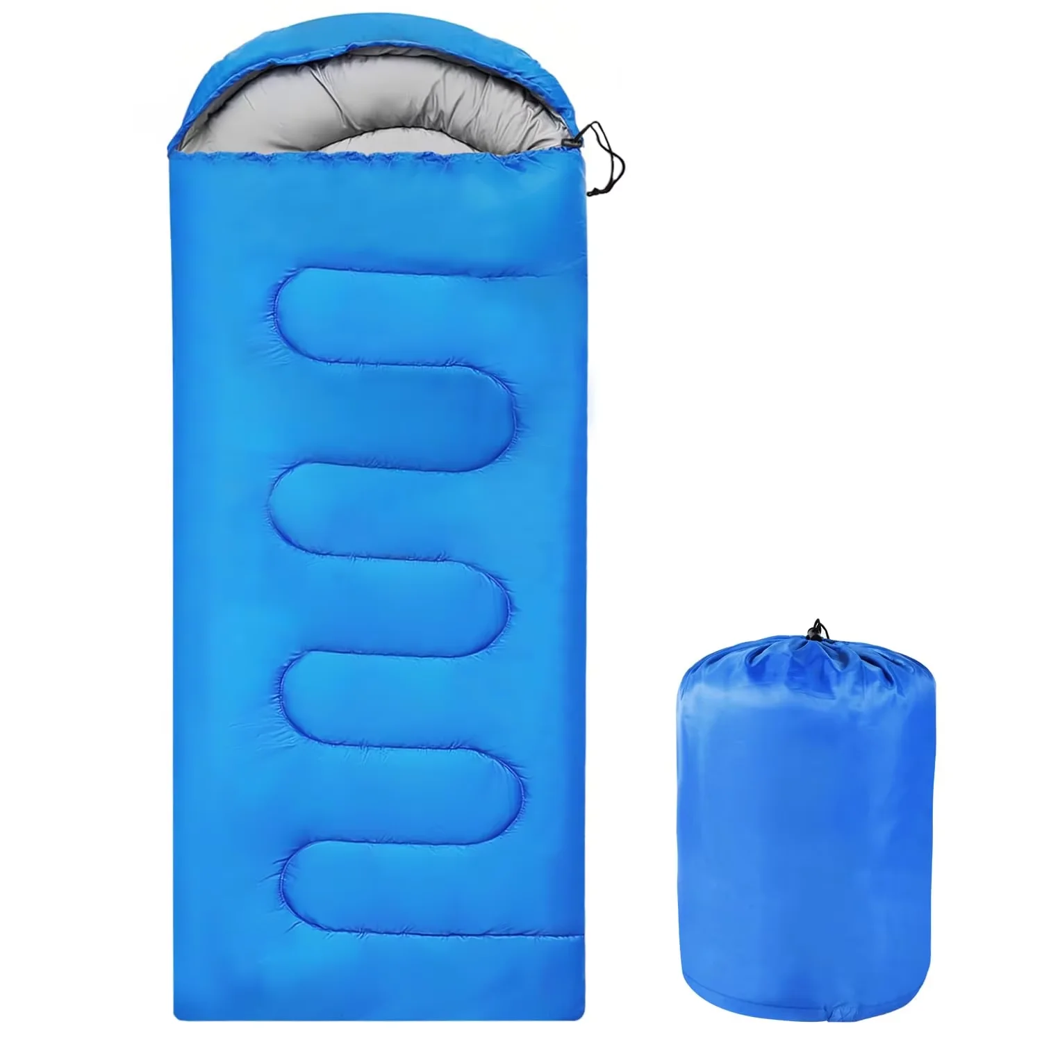 Sleeping Bags Portable Waterproof Camping Sleeping Bag for Adults Kids 4 Seasons Cold Weather or Warm Backpacking Hiking