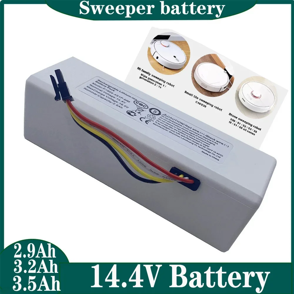 

NEW 14.4V 3500mAh Li-ION Battery FOR Conga Excellence 950 990 1090 1790 1990 Deebot N79S N79 DN622 Eufy Robovac 11S 12 X500