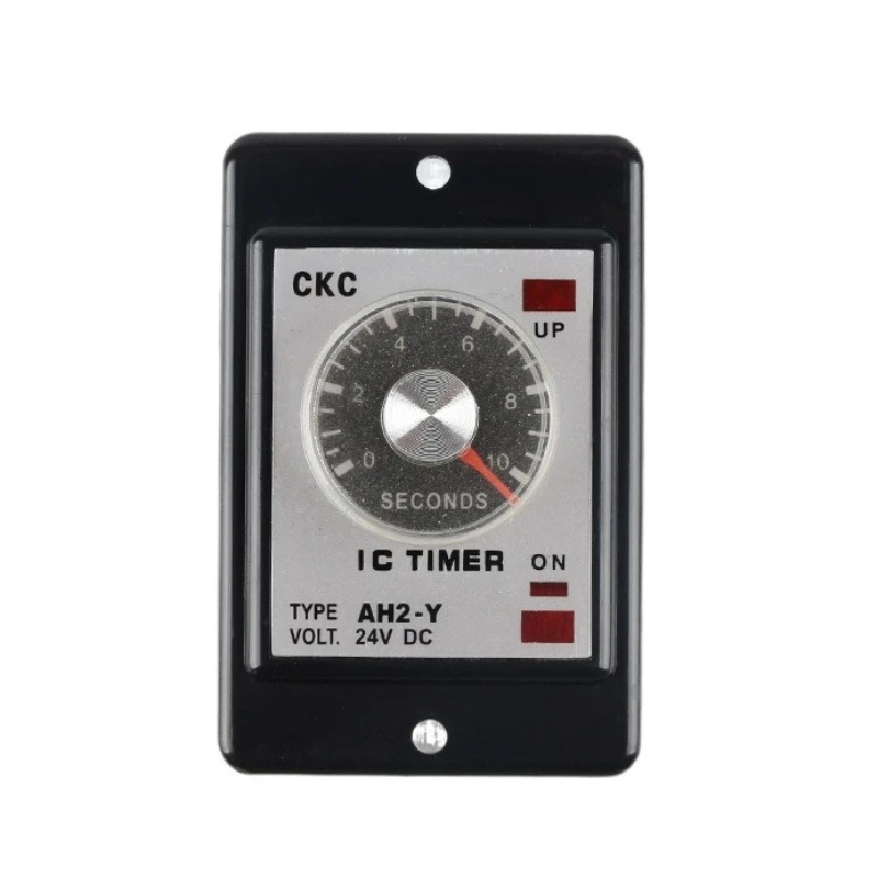AH2-Y CKC مرحل الوقت AC380V AC220V AC110V DC24V DC12V الطاقة على تأخير الموقت 1S 10S 30S 60S 3M 6M 10M 30M 60M