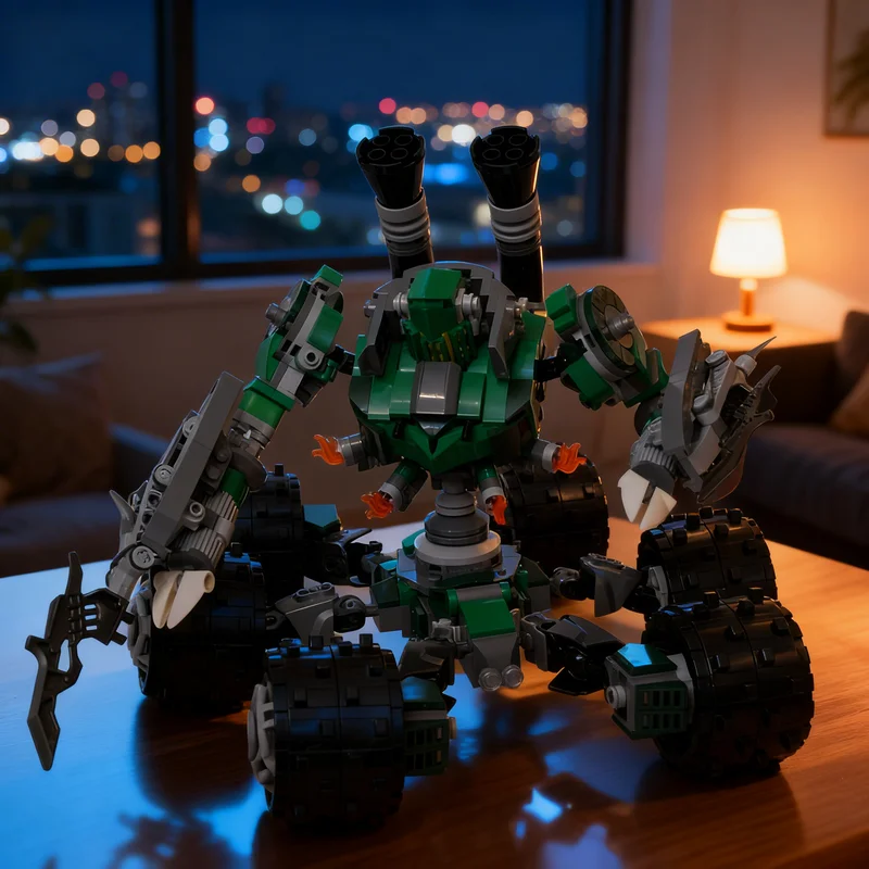 

780 деталей MOC M O T O R Motor Ball Final Fantasy VII: Конструктор-модель, архитектурные блоки, рождественский подарок, игрушка, развивающая идея для обучения