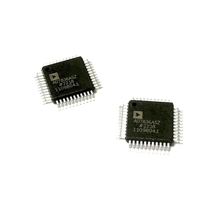 AD7836ASZ (2pieces) DAC 14-Bit Quad Channel Voltage Output 44-MQFP IC ,Original In Stock
