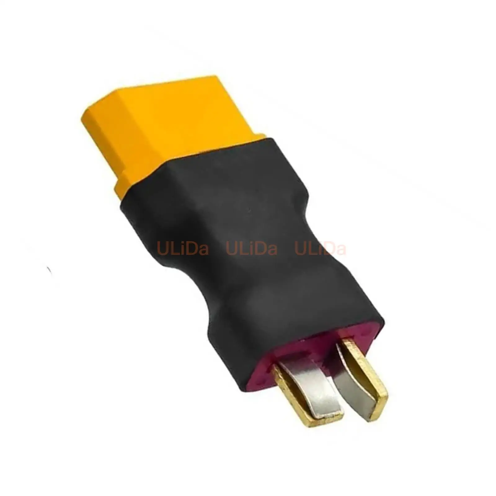 Wireless XT60 Female to Male T Plug / T Deans Female to XT60 Male Connector Adapter for for RC FPV Boat Car RC LiPo Battery