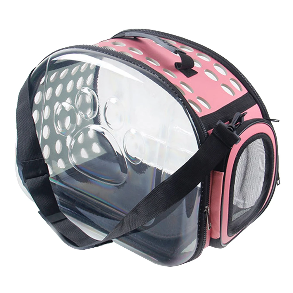 

Pet Cage Carrier for Cats Portable Breathable Purse Pink Transport Bag Carriers