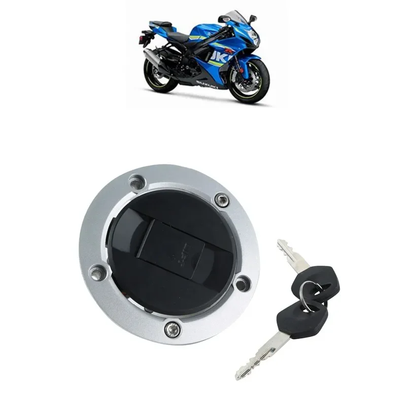 

Fuel Gas Tank Cap With Key For Suzuki GSXR 600 GSXR750 GSX-R 1000 2004-2013 Accesorios moto