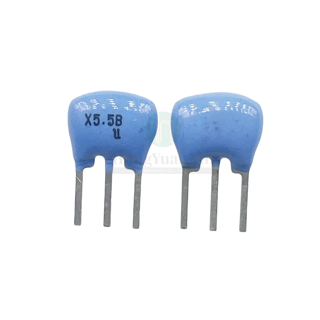 100pcs/ceramic filter X5.5B 5.5M L5.5B X LT5.5MB 3-pin ceramic crystal oscillator