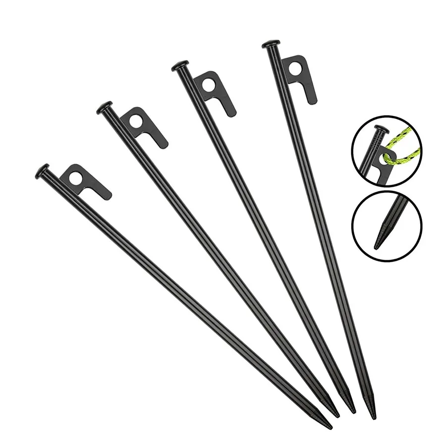 Camping Tent Pegs Ground Nails Stakes, Duty Heavy Nails For Hiking Campsite Climbing, Tent Accessories Equipment Outdoor Tool